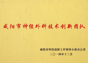 咸陽市神經(jīng)外科技術(shù)創(chuàng)新團(tuán)隊